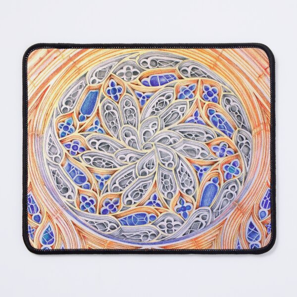 Item preview, Rosácea Mosteiro Batalha. monastery rose window . color pencil designed and sold by Tereza Pilar  Art.