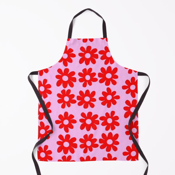Item preview, Red and pink flower print designed and sold by DemonicGloom.