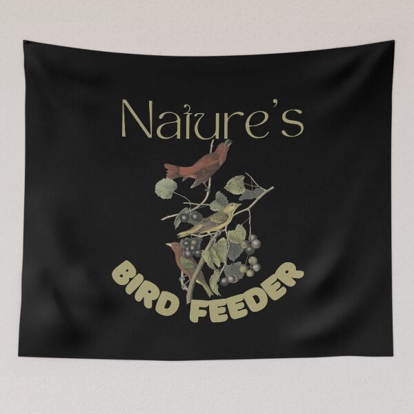 Item preview, Nature's Bird Feeder Muted Color Native Berries Design designed and sold by EarthArtDesigns.