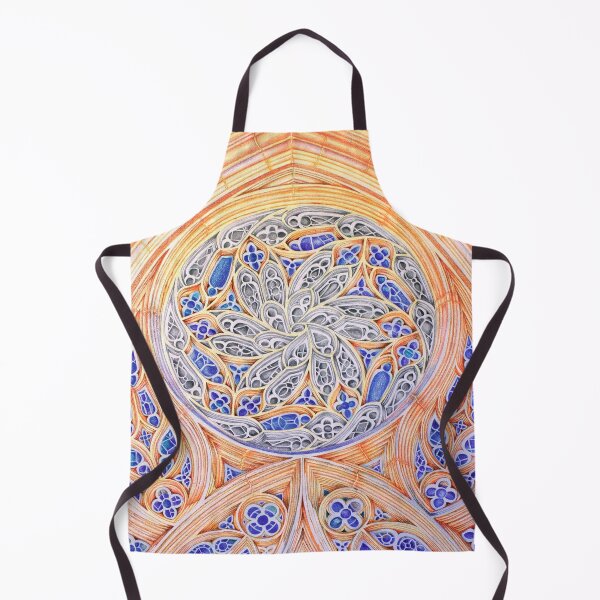 Item preview, Rosácea Mosteiro Batalha. monastery rose window . color pencil designed and sold by Tereza Pilar Art.
