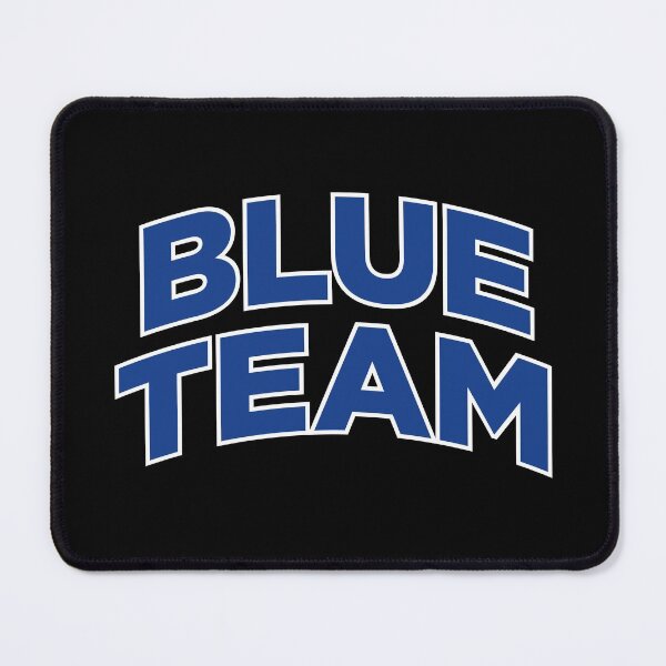 Item preview, Blue Team (Blue Text on Black) designed and sold by STUDIO-72.