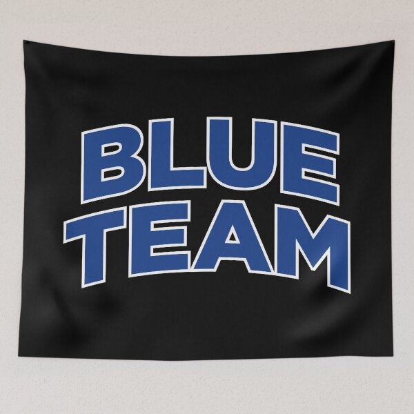 Item preview, Blue Team (Blue Text on Black) designed and sold by STUDIO-72.