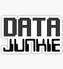 Big Data Junkie Number Crunchers Sticker