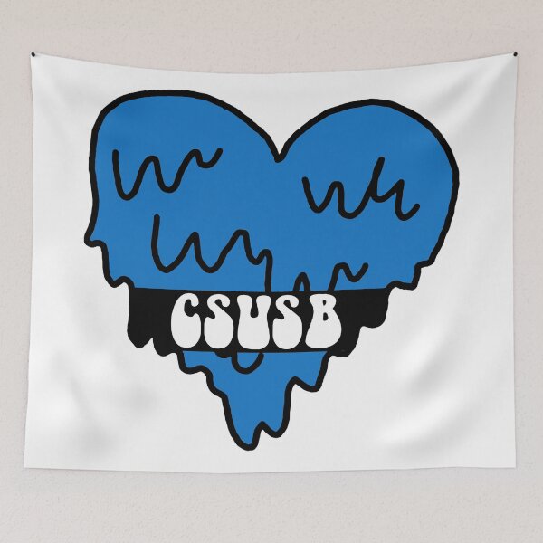 Item preview, CSUSB Cal State San Bernardino Heart designed and sold by kkosmicki.