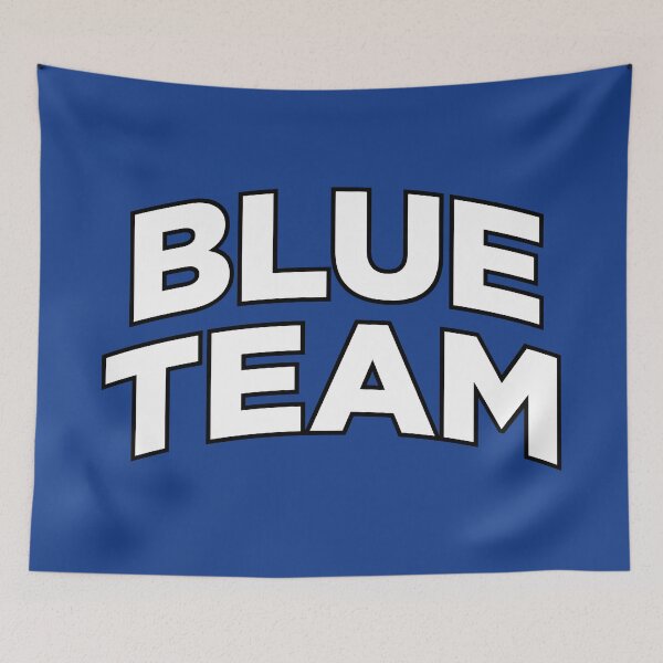 Item preview, Blue Team (White Text on Blue) designed and sold by STUDIO-72.