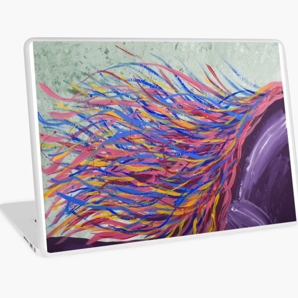 Flyaway mane Laptop Skin