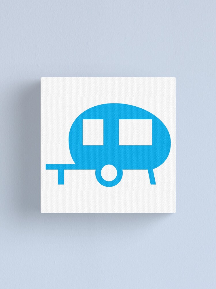 Caravan Site Map Symbol Map Symbol – Caravan Site" Canvas Print By Avengingmeteor | Redbubble