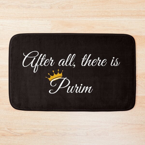 Item preview, After all there is Purim, gold crown t-shirts, masks designed and sold by Fragrance7.