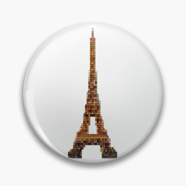 Item preview, Eiffel Tower Pixels designed and sold by BullishGraphics.