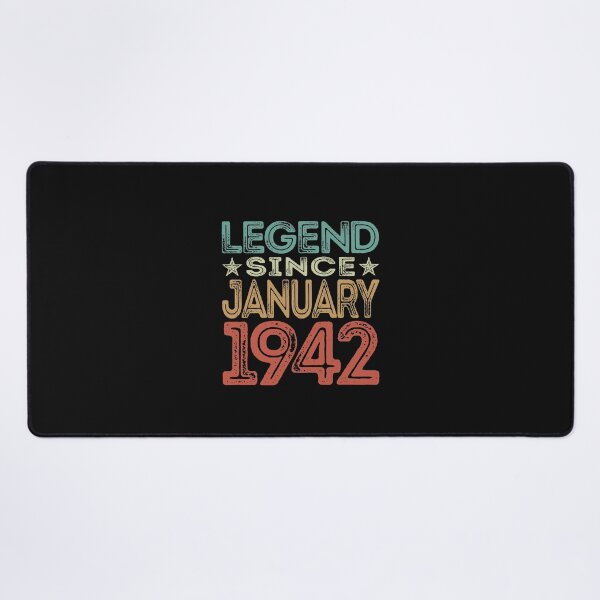 Item preview, 80 Year Old Legend Since January 1942 - 80th Birthday designed and sold by cidolopez.