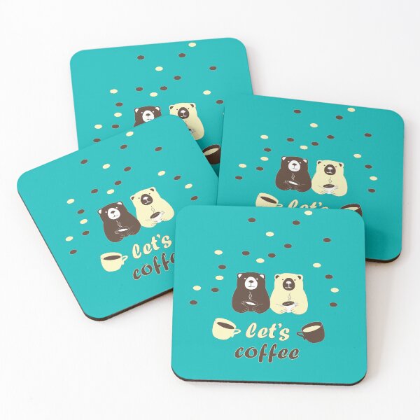 Item preview, let's coffee  cool  bears designed and sold by olafekry.