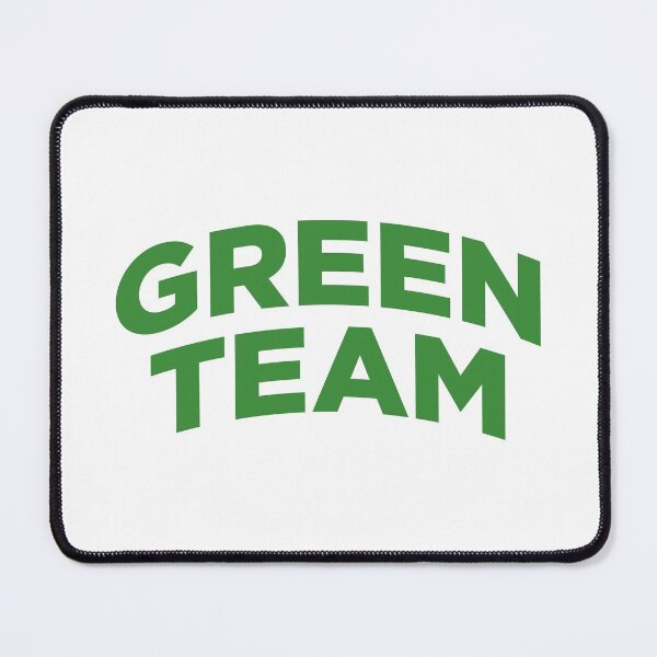 Item preview, Green Team (Green Text on White) designed and sold by STUDIO-72.