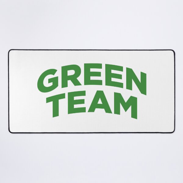 Item preview, Green Team (Green Text on White) designed and sold by STUDIO-72.