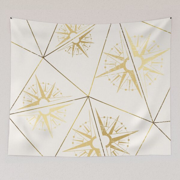 Item preview, Navigation Compass - Golden - #25 designed and sold by WildBerryMount.