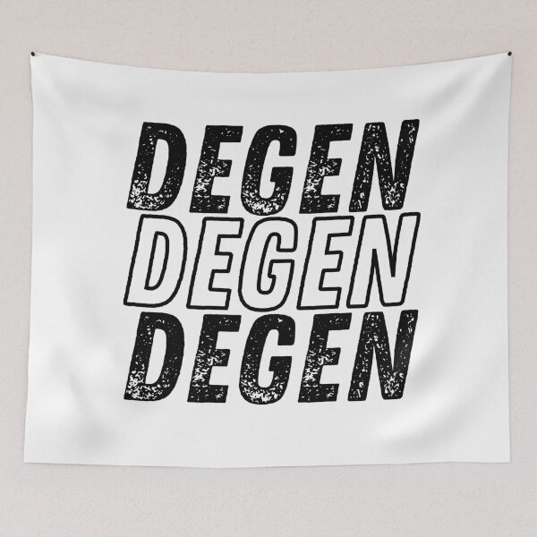 Item preview, Degen - Crypto NFT Degenerate Investor designed and sold by nft-millionaire.