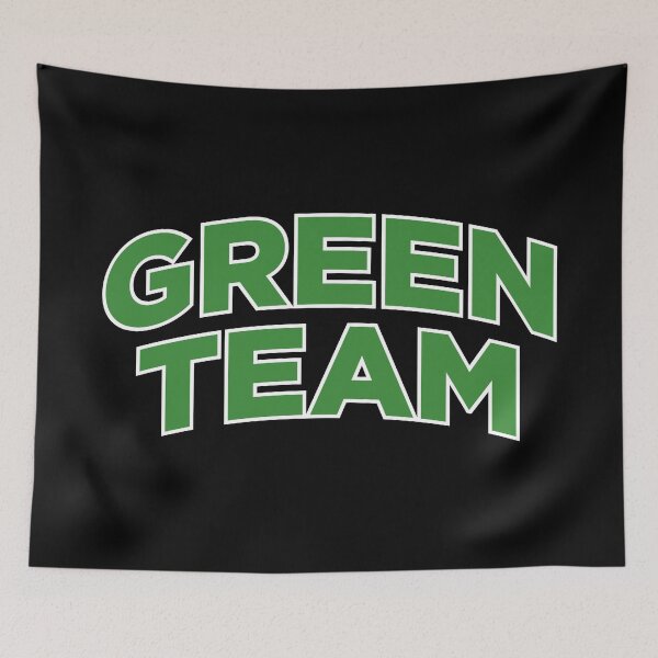 Item preview, Green Team (Green Text on Black) designed and sold by STUDIO-72.