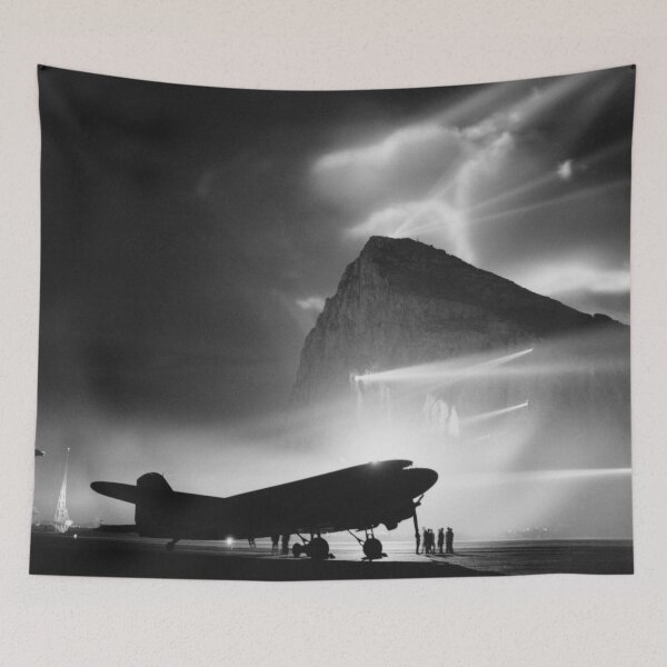 Item preview, Douglas DC-3 of BOAC at Gibraltar (c1940) designed and sold by allhistory.