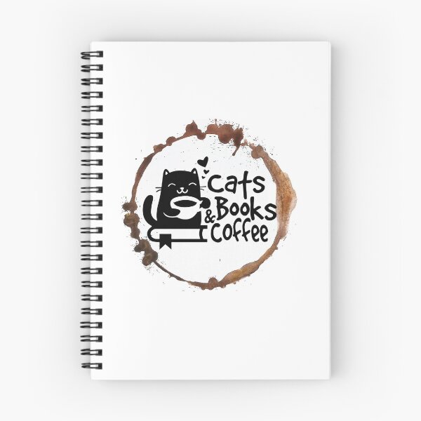 Item preview, Cats, Books And Coffee  designed and sold by UnicornFlamingo.
