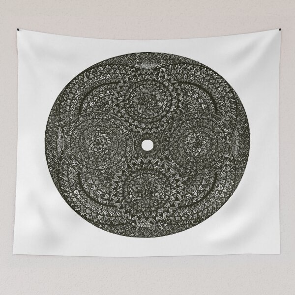 Item preview, Black & White Mandala #7 designed and sold by Carina Kay.