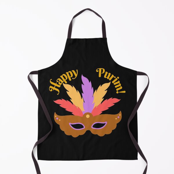 Item preview, Happy Purim, fun, cute, mask, t-shirts, masks designed and sold by Fragrance7.