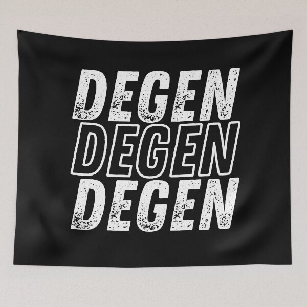Item preview, Degen - Crypto NFT Degenerate Investor designed and sold by nft-millionaire.