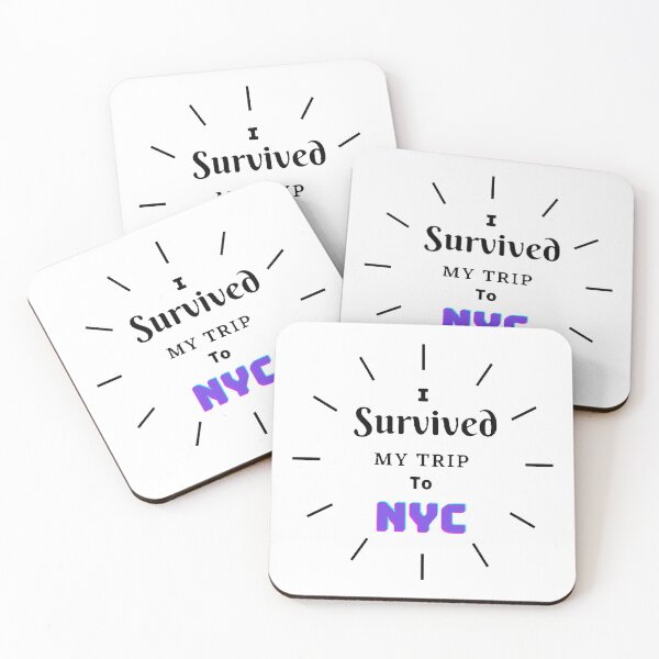 Item preview, I survived my trip to nyc designed and sold by Designspot2020.