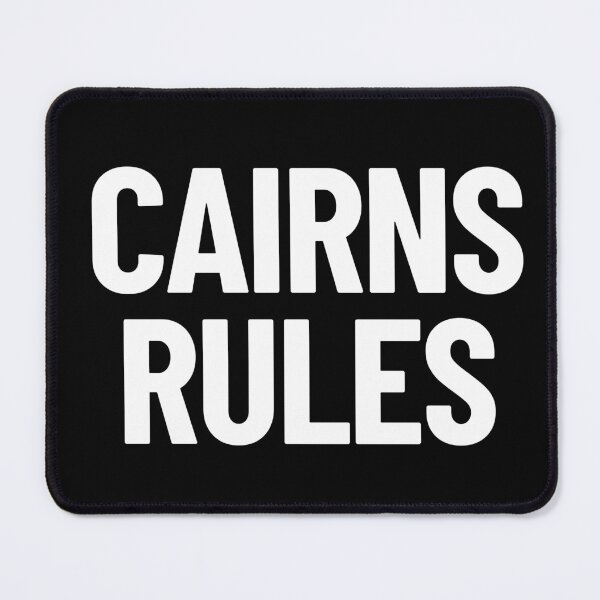 Item preview, Cairns Rules Queensland Australia Capital City designed and sold by Legit Hooligan.