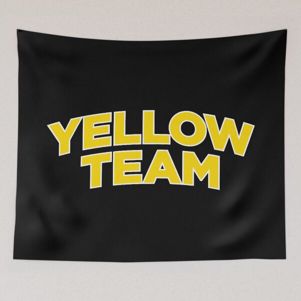Item preview, Yellow Team (Yellow Text on Black) designed and sold by STUDIO-72.