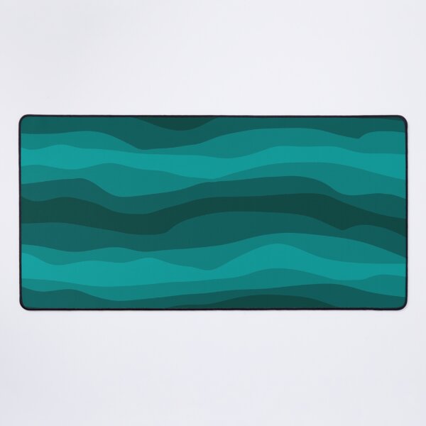 Item preview, Interchangeable Lines, Abstract Bacon Pattern #6 Dark Turquoise designed and sold by bubblyshades.
