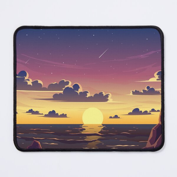 Item preview, Golden Sunset At The Beach designed and sold by Vector Scout Lab.