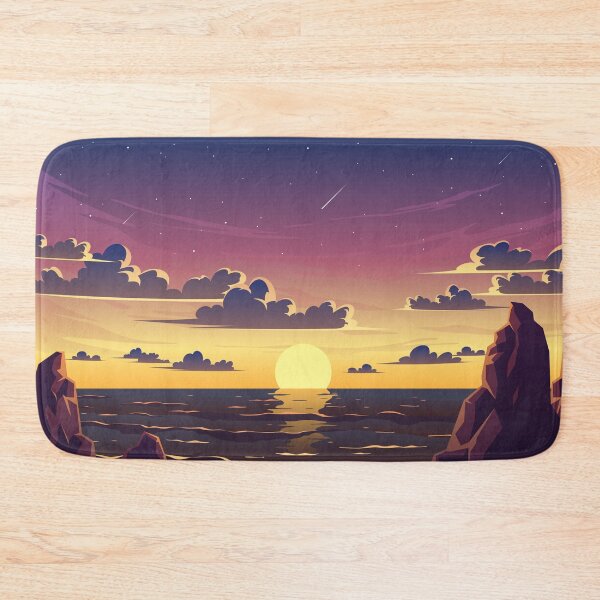 Item preview, Golden Sunset At The Beach designed and sold by Vector Scout Lab.