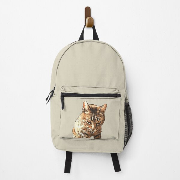 Item preview, Cute Tabby Cat Black Outline Art designed and sold by taiche.