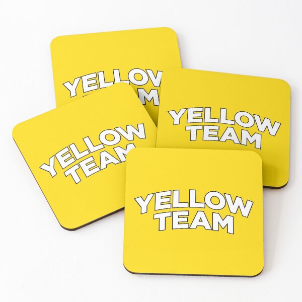 Item preview, Yellow Team (White Text on Yellow) designed and sold by STUDIO-72.