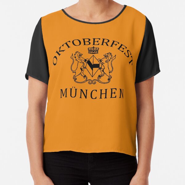 OKTOBERFEST MUNICH MUNCHEN Chiffon Top