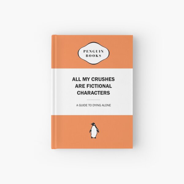 Artikel-Vorschau von Alle meine Schwärmereien sind fiktive Charaktere, designt und verkauft von indiebookster.