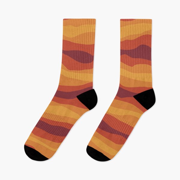 Item preview, Interchangeable Lines, Abstract Bacon Pattern #7 Warm Tones designed and sold by bubblyshades.