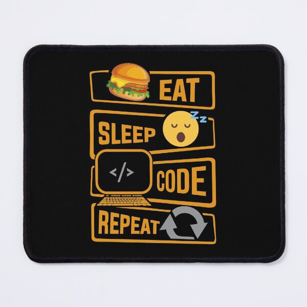 Item preview, Eat Sleep Code Repeat | Programming designed and sold by Wanc Designs.