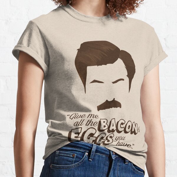 Parks & Recreation Ron Swanson Fishing Relaxes Me Crew Neck Short Sleeve  Women's T-shirt , -XXL