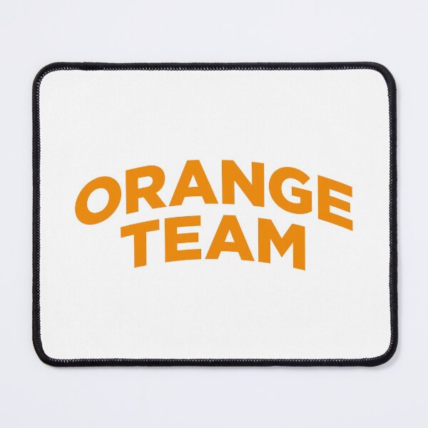 Item preview, Orange Team (Orange Text on White) designed and sold by STUDIO-72.