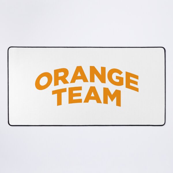 Item preview, Orange Team (Orange Text on White) designed and sold by STUDIO-72.