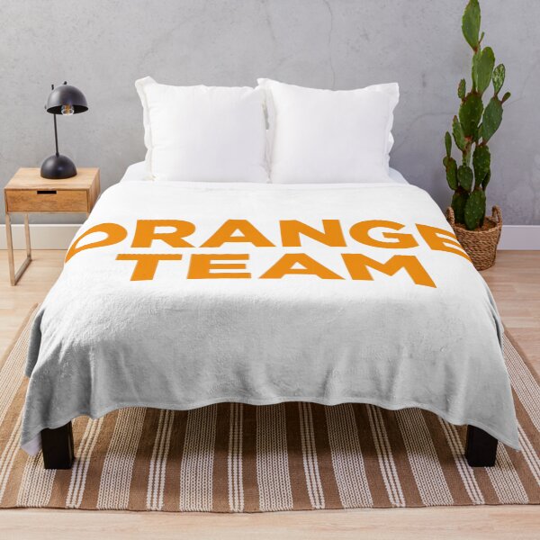 Item preview, Orange Team (Orange Text on White) designed and sold by STUDIO-72.