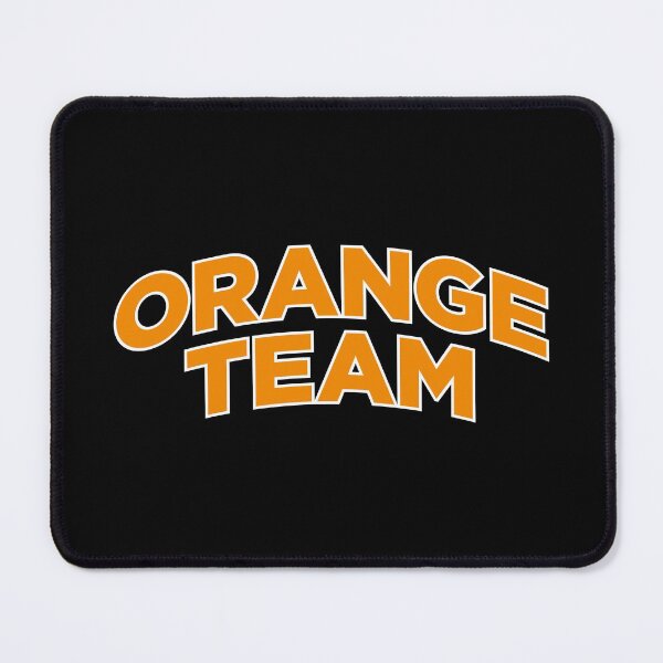 Item preview, Orange Team (Orange Text on Black) designed and sold by STUDIO-72.