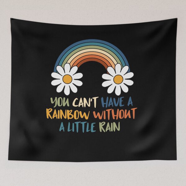 Item preview,  You Can't Have A Rainbow Without ALittle Rain T-shirt,funny rainbow t-shirt ,Birthday Gift Shirt, Gift Idea T-Shirt,Christmas Gift, Holiday Gift designed and sold by Djikou.