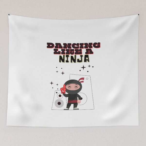 Item preview, Dancing like a Ninja designed and sold by fhodgson.