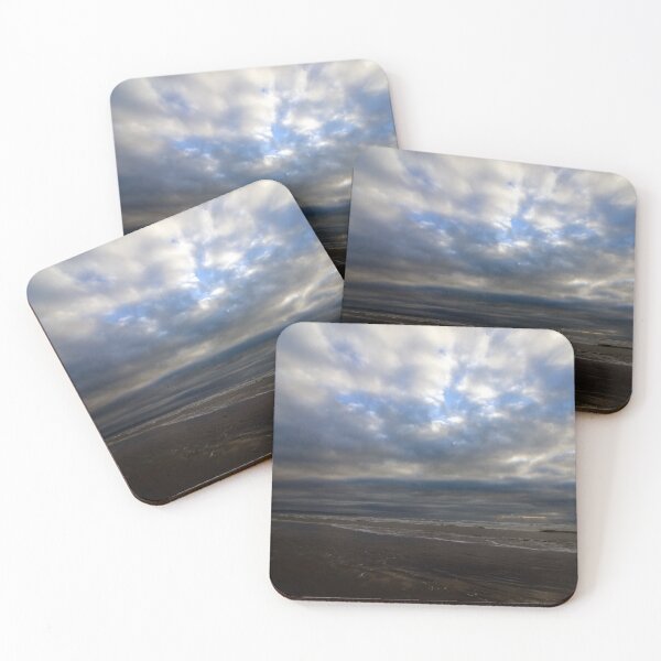 Item preview, Sea and sky on boxing day walk at Aberdovey designed and sold by HalcyonPrints.