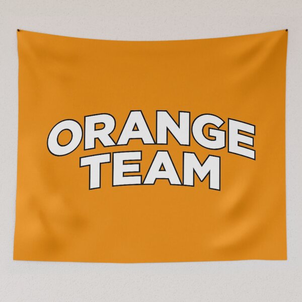 Item preview, Orange Team (White Text on Orange) designed and sold by STUDIO-72.