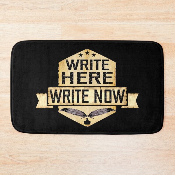 Item preview, Write Here Write Now designed and sold by ACC .