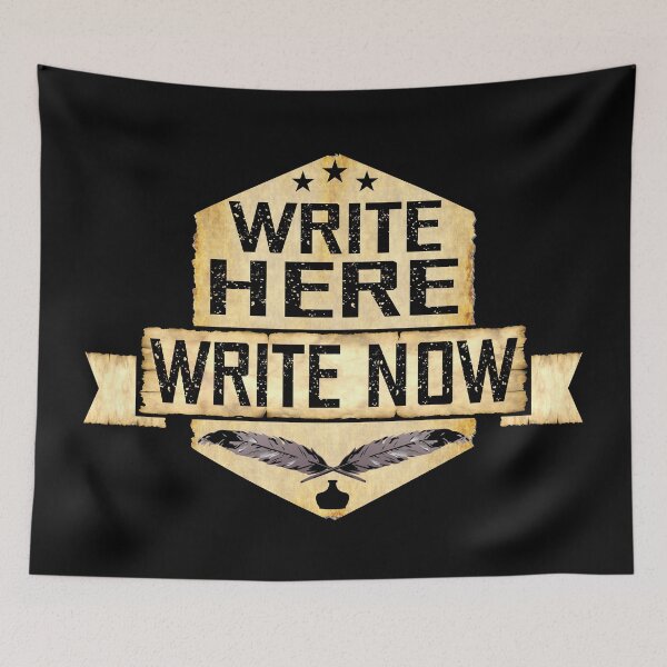 Item preview, Write Here Write Now designed and sold by ACC .