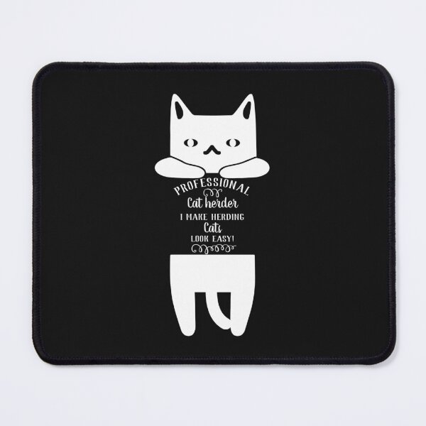 Item preview, professional cat herder designed and sold by Shivanshu Tiwari.
