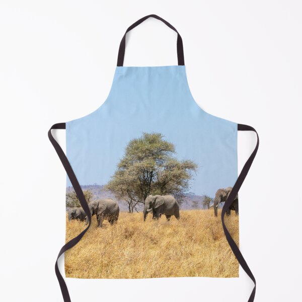 Item preview, Elephant herd walking through the Serengeti, Tanzania, Africa Safari designed and sold by SafariByMarisa.